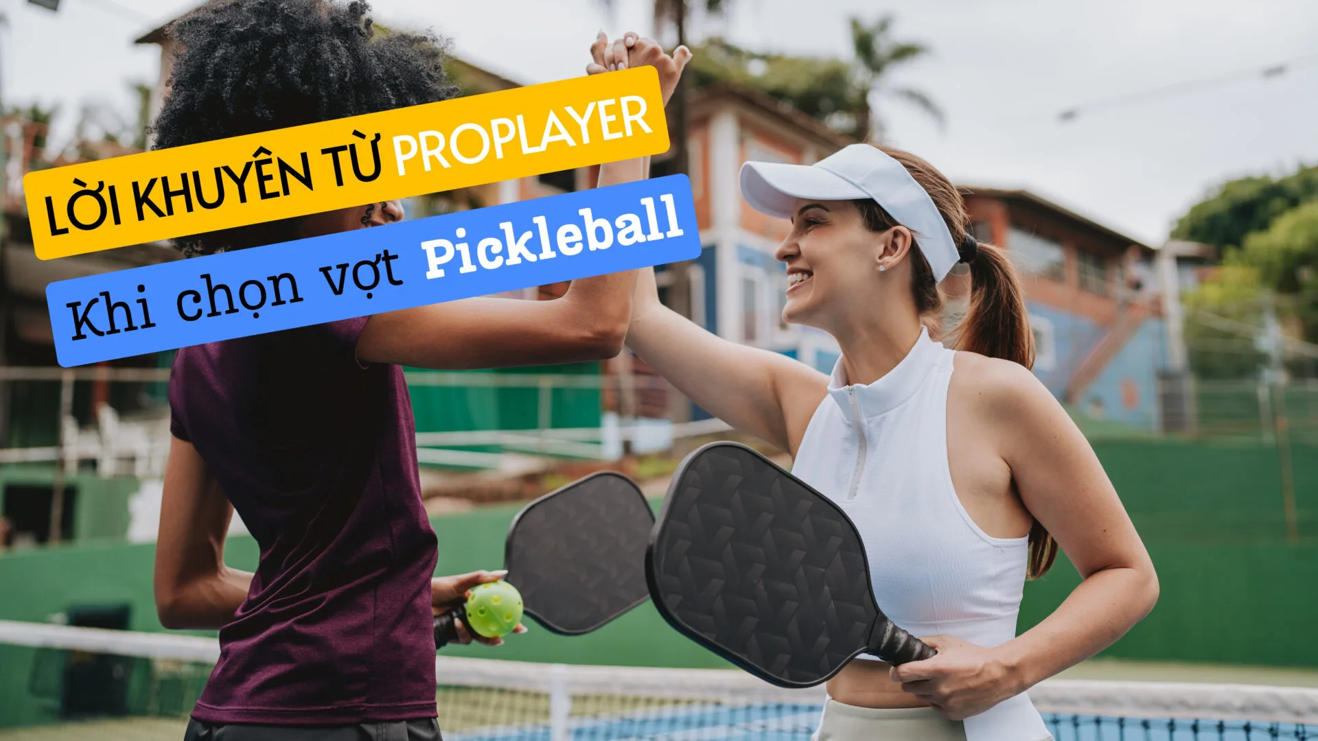 (TITLE)% Choi Bong Ban Chuyen Sang Pickleball Chon Vot Gi 04