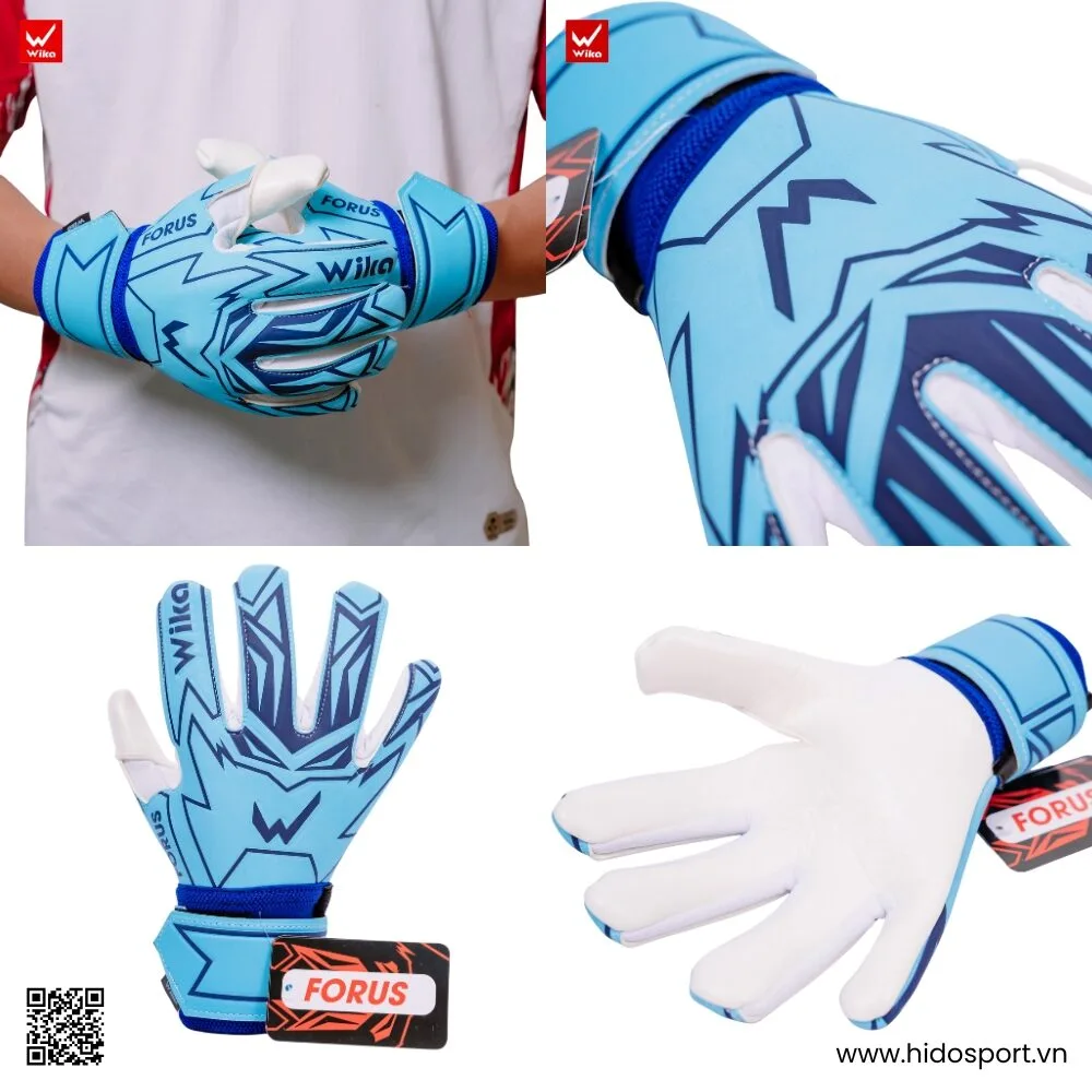 (TITLE)% Găng Tay Thủ Môn Wika Forus Chính Hãng 2025 | New 3 Màu - 1