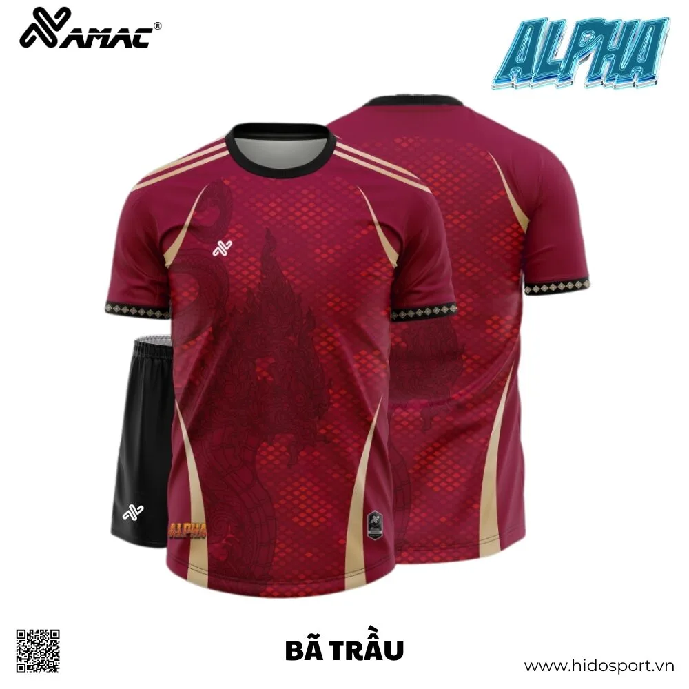(TITLE)% BST 8 MÀU - Quần Áo Bóng Đá Thiết Kế Chính Hãng AMAC ALPHA 2025 - Bã Trầu