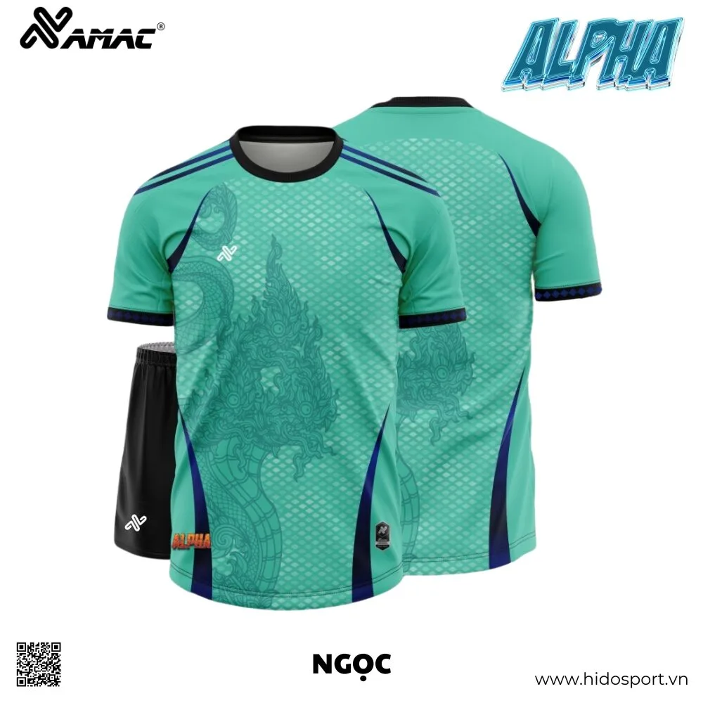 (TITLE)% BST 8 MÀU - Quần Áo Bóng Đá Thiết Kế Chính Hãng AMAC ALPHA 2025 - Ngọc