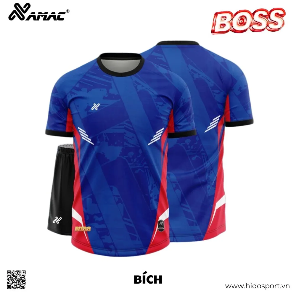 (TITLE)% BST 9 MÀU - Quần Áo Bóng Đá Thiết Kế Chính Hãng AMAC BOSS 2025 - BÍCH