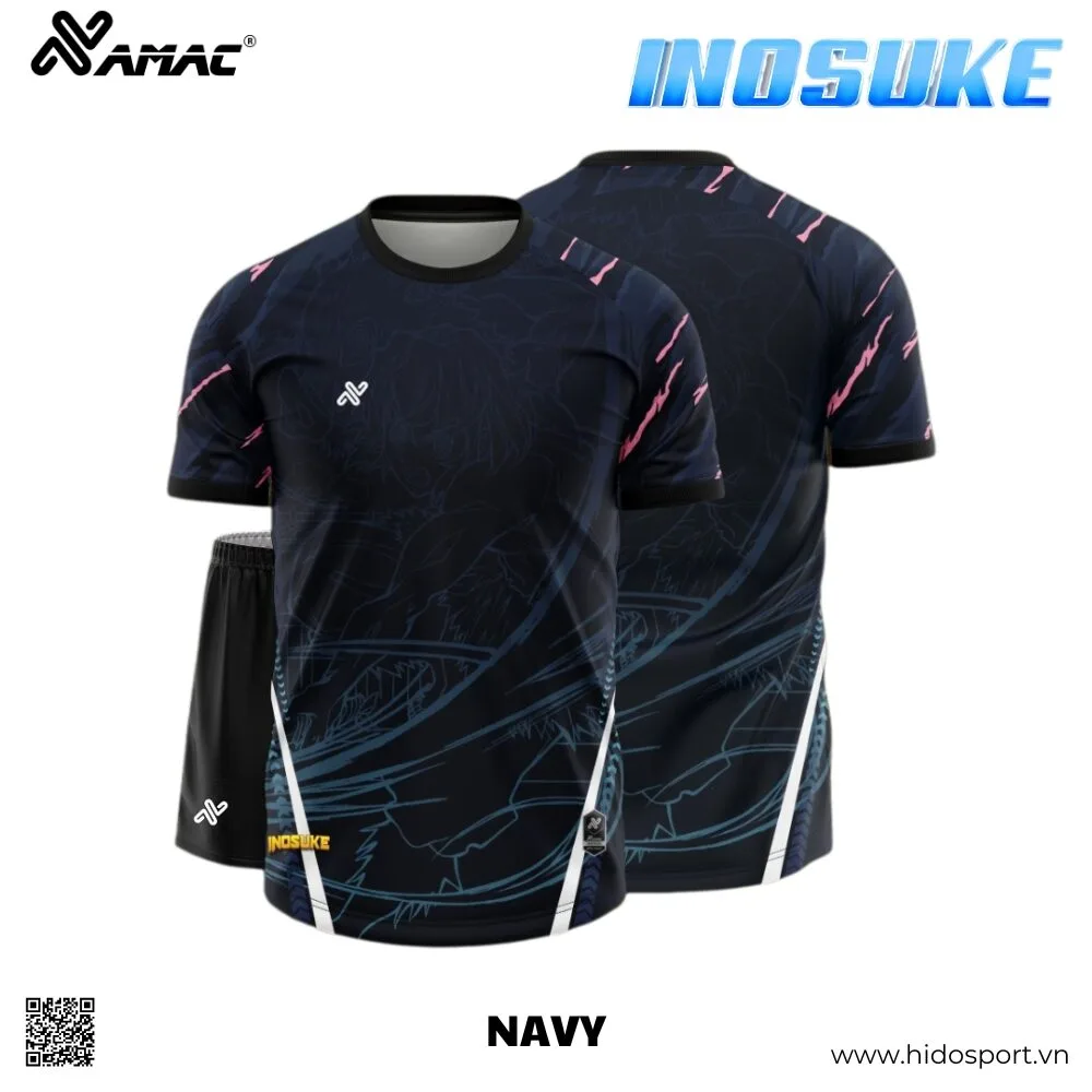 (TITLE)% BST 8 MÀU - Quần Áo Bóng Đá Thiết Kế Chính Hãng AMAC INOSUKE 2025 - Navy