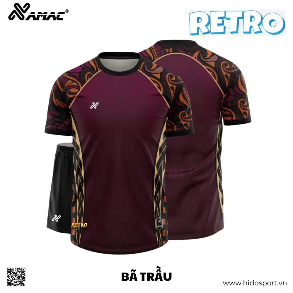 (TITLE)% BST 9 MÀU - Quần Áo Bóng Đá Thiết Kế Chính Hãng AMAC RETRO 2025 - Bã Trầu
