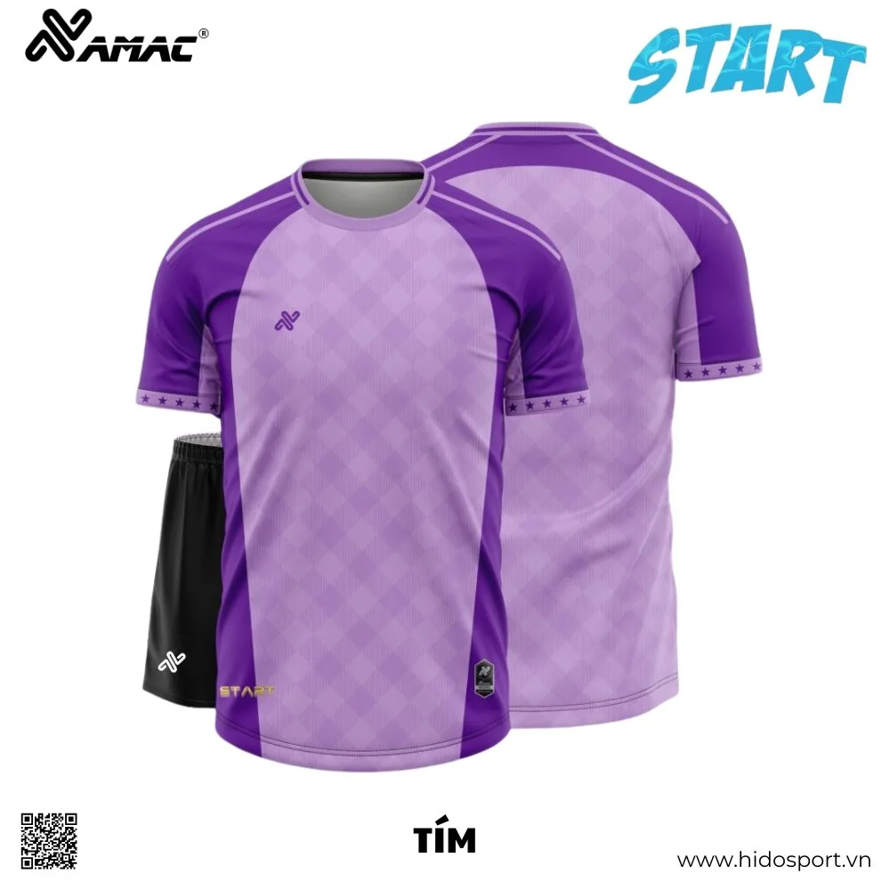 (TITLE)% BST 8 MÀU - Quần Áo Bóng Đá Thiết Kế Chính Hãng AMAC START 2025 - Tím
