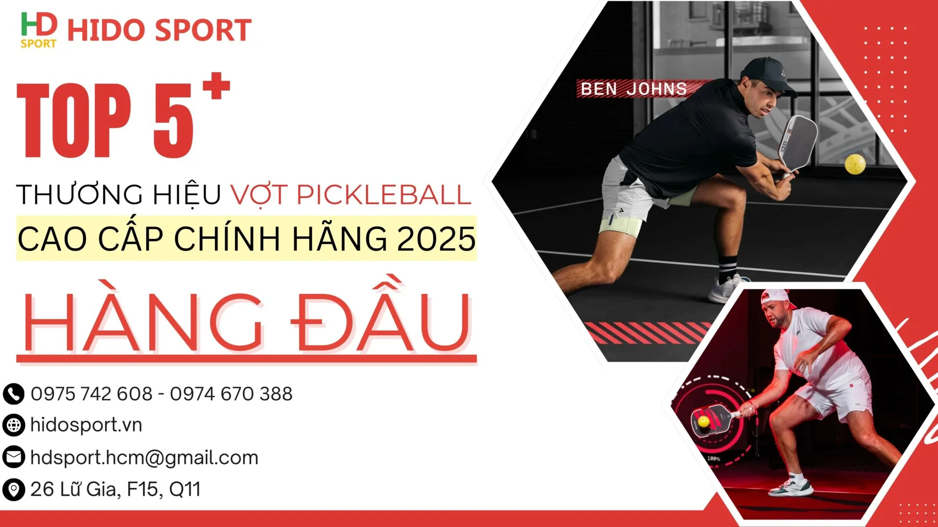 (TITLE)% Thuong Hieu Vot Pickleball Hang Dau Hien Nay