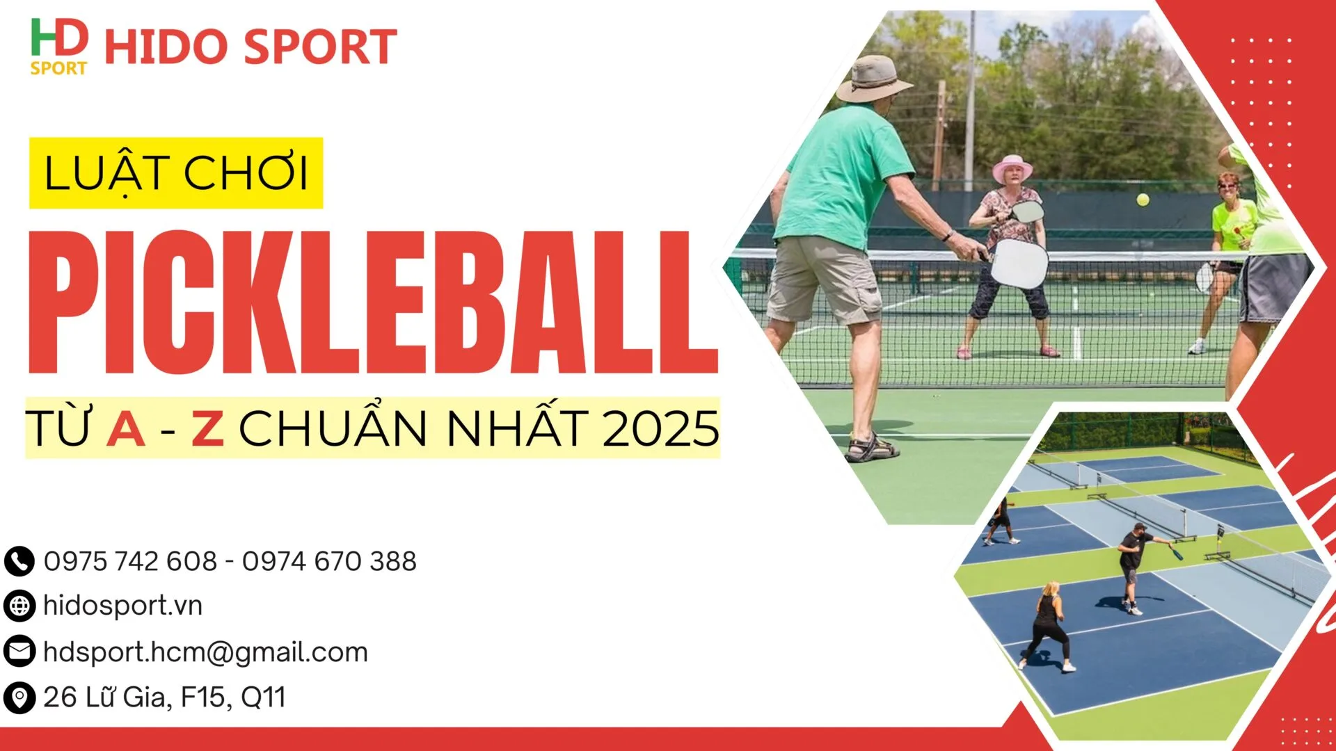 Tom Tat Tu A Z Luat Choi Pickleball Moi Nhat 2025