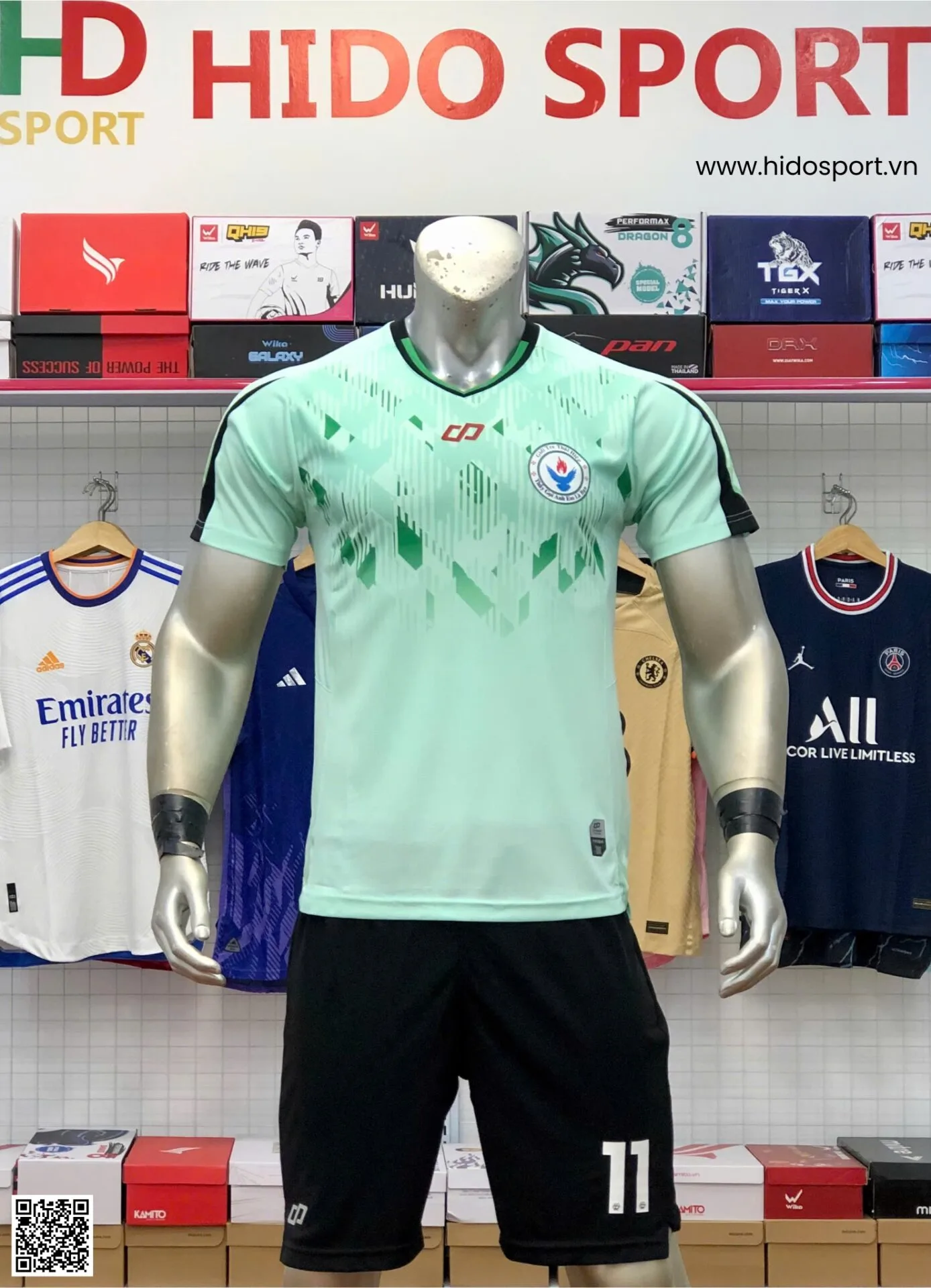 Trang Phục Bóng Đá Giới Trẻ Thái Hiệp 2025 Đặt In Theo Yêu Cầu - HIDO SPORT