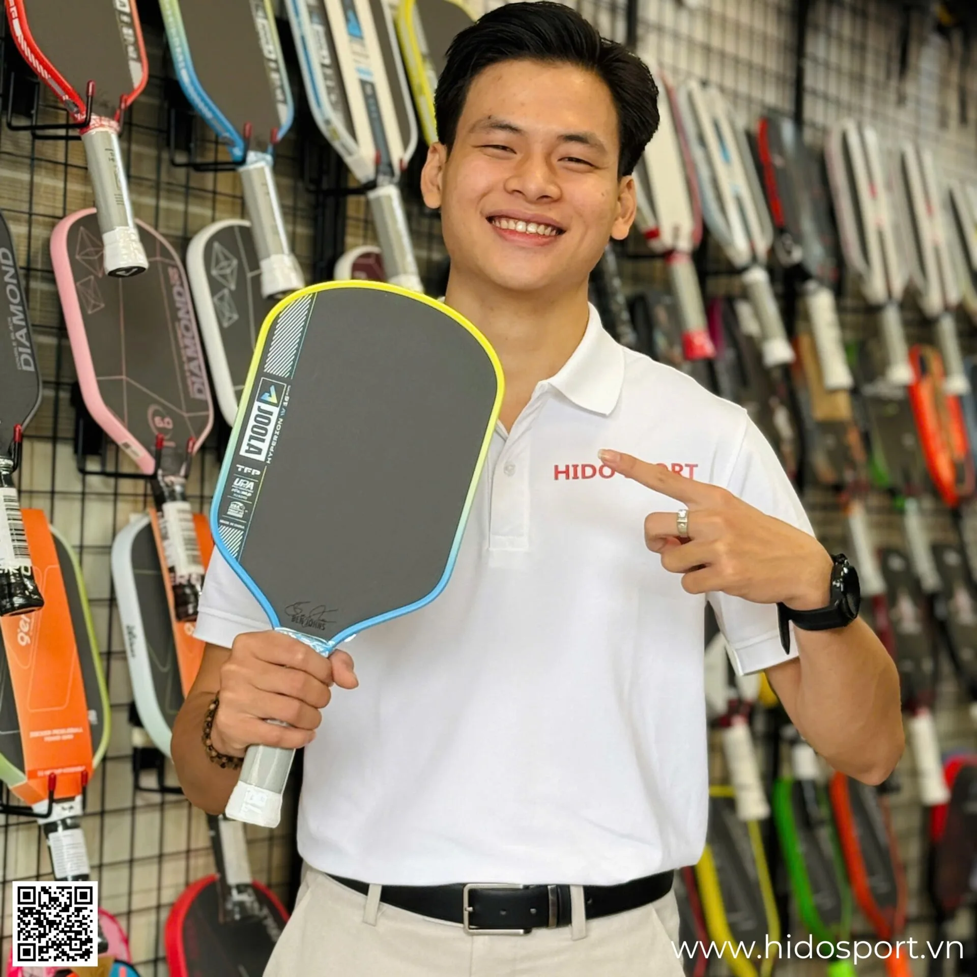 (TITLE)% Vot Joola Hyperion Pro 4 Viet Nam Colorway Edition Chinh Hang Hinh Anh 002