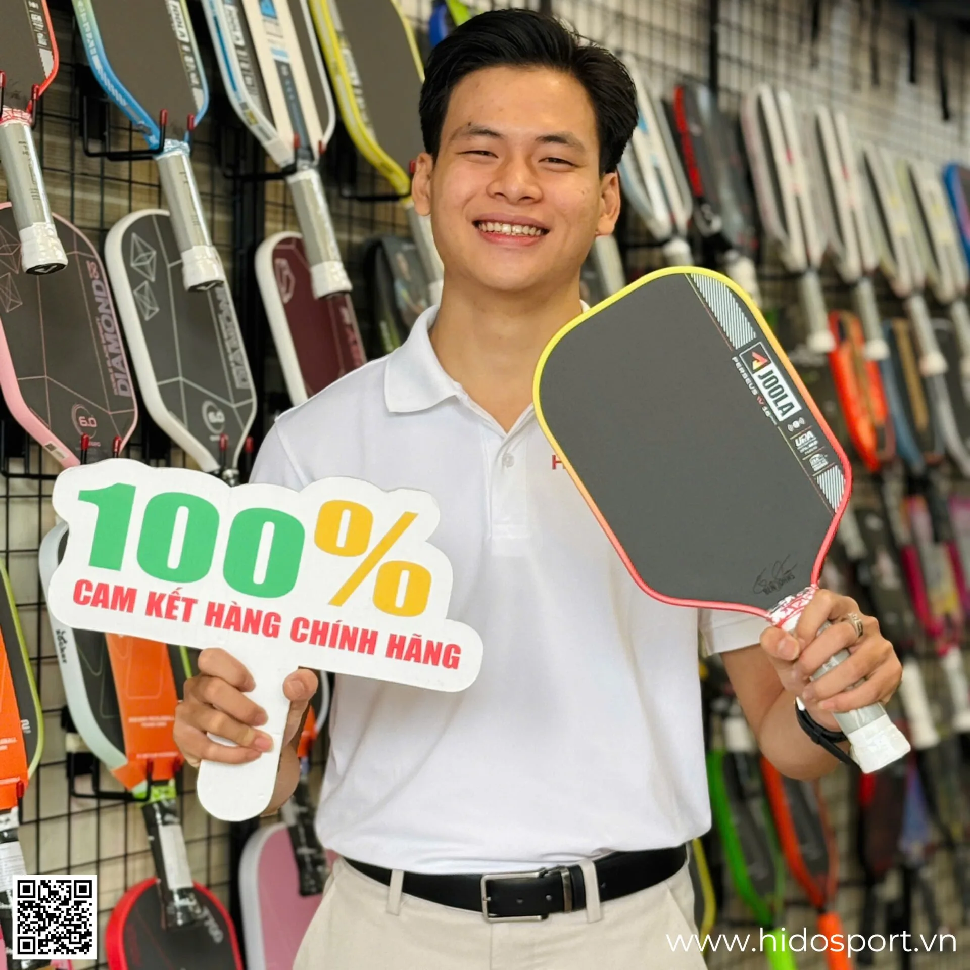 Vot Joola Perseus Pro 4 Viet Nam Colorway Edition 14mm 16mm Hinh Anh 001