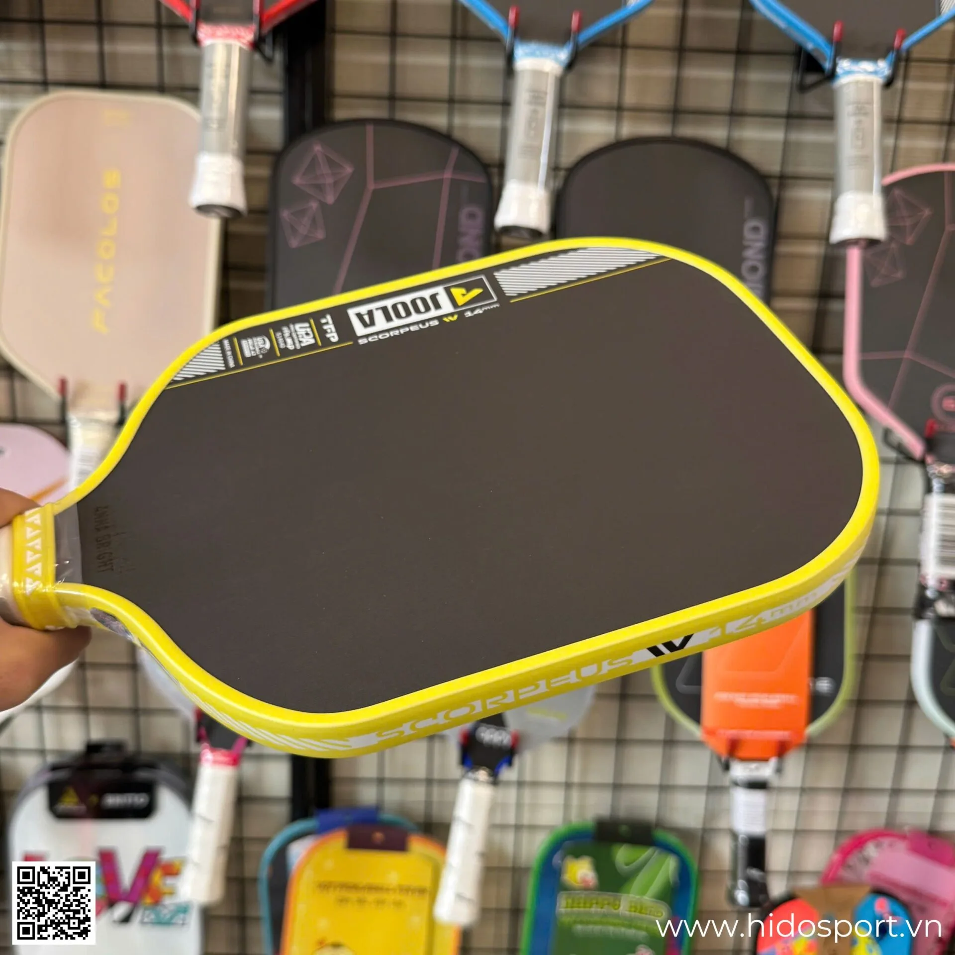 (TITLE)% Vot Joola Scorpeus Pro 4 Viet Nam Colorway Edition Chinh Hang Hinh Anh 005