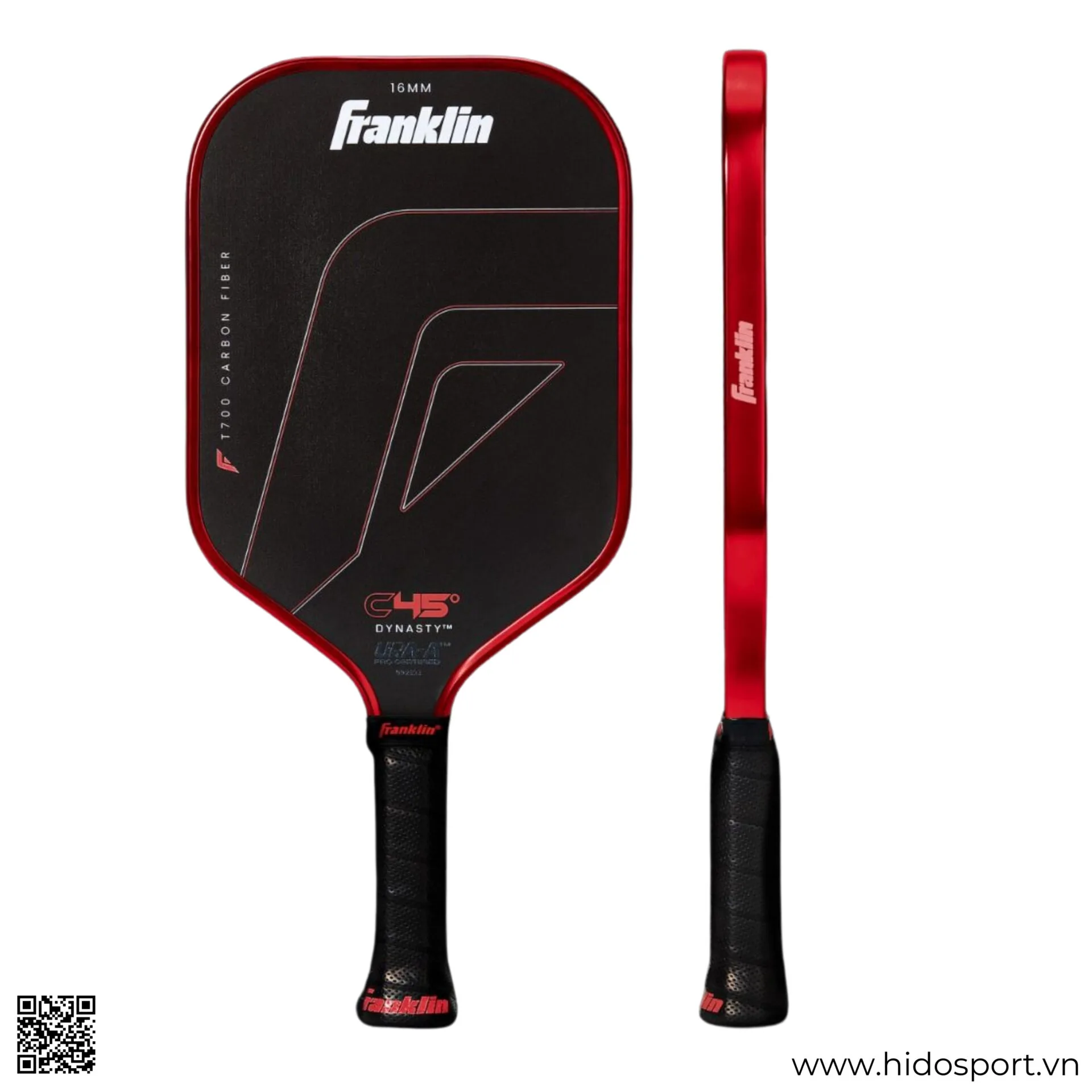 (TITLE)% Vot Pickleball Franklin C45 Carbon Fiber Paddle Series 08