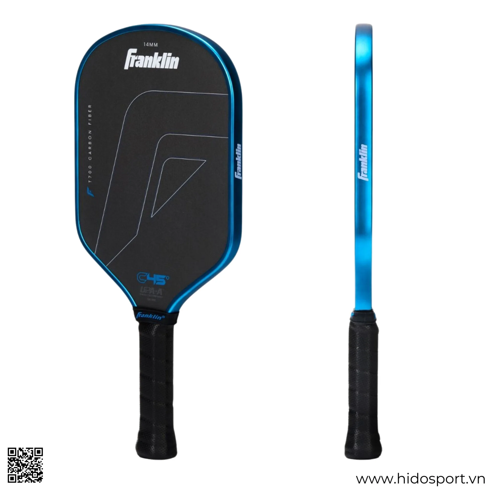 (TITLE)% Vot Pickleball Franklin C45 Carbon Fiber Paddle Series 20