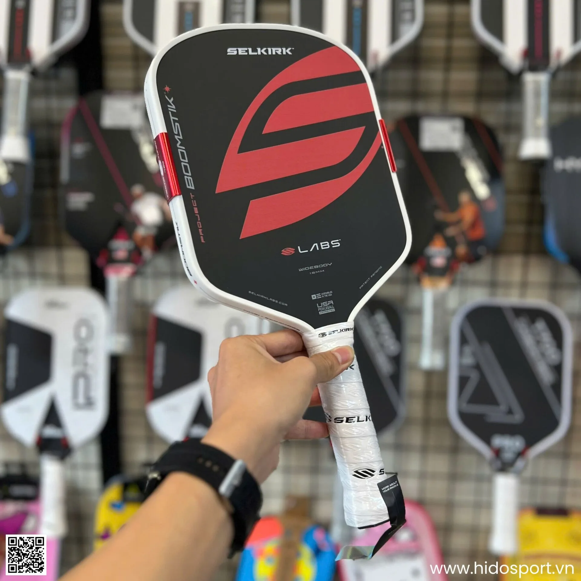 Vot Pickleball Selkirk Boomstik Labs Project Boomstik Chinh Hang 16mm Ban Widebody 003