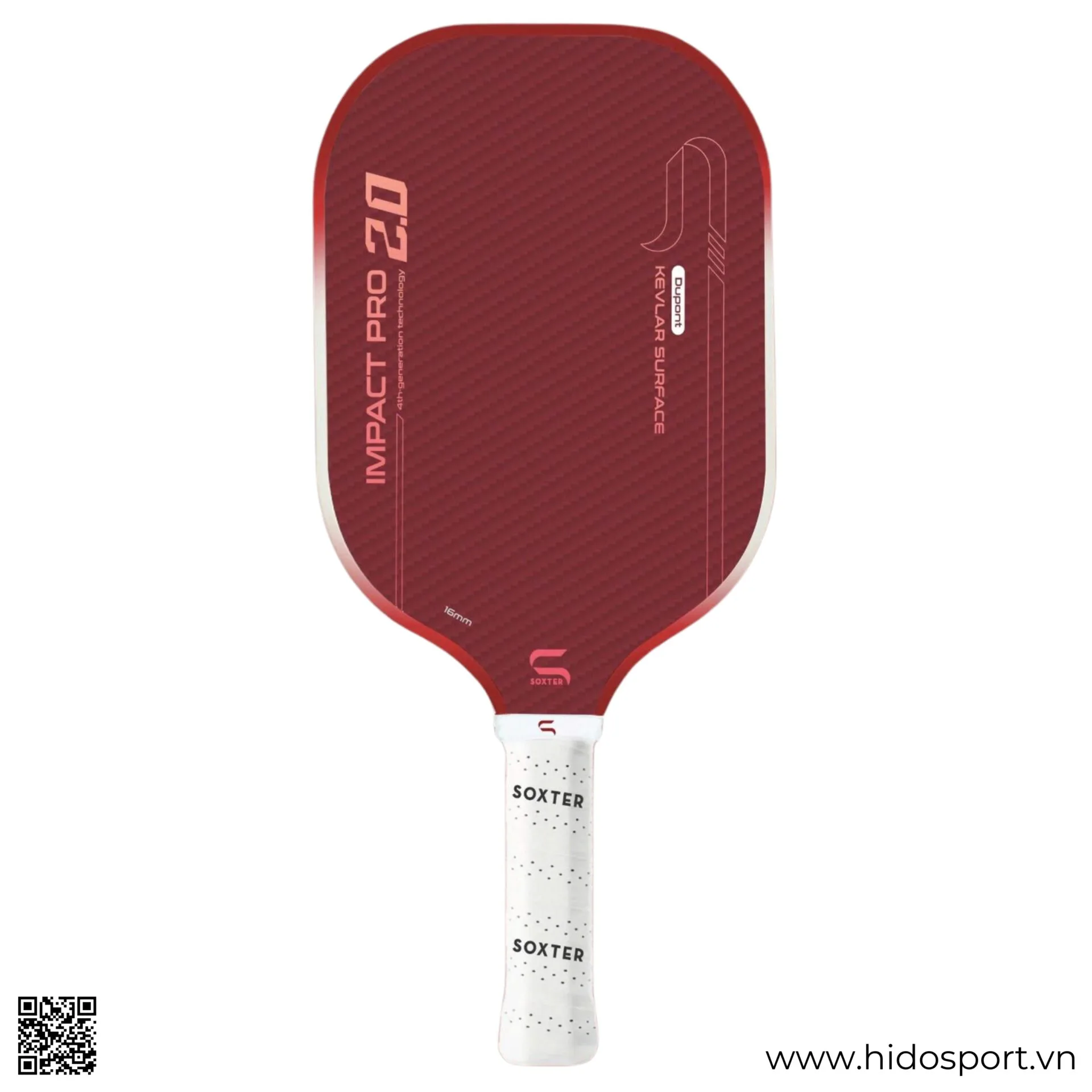 (TITLE)% Vot Pickleball Soxter Impact Pro 2 0 Chinh Hang 14mm 16mm 07