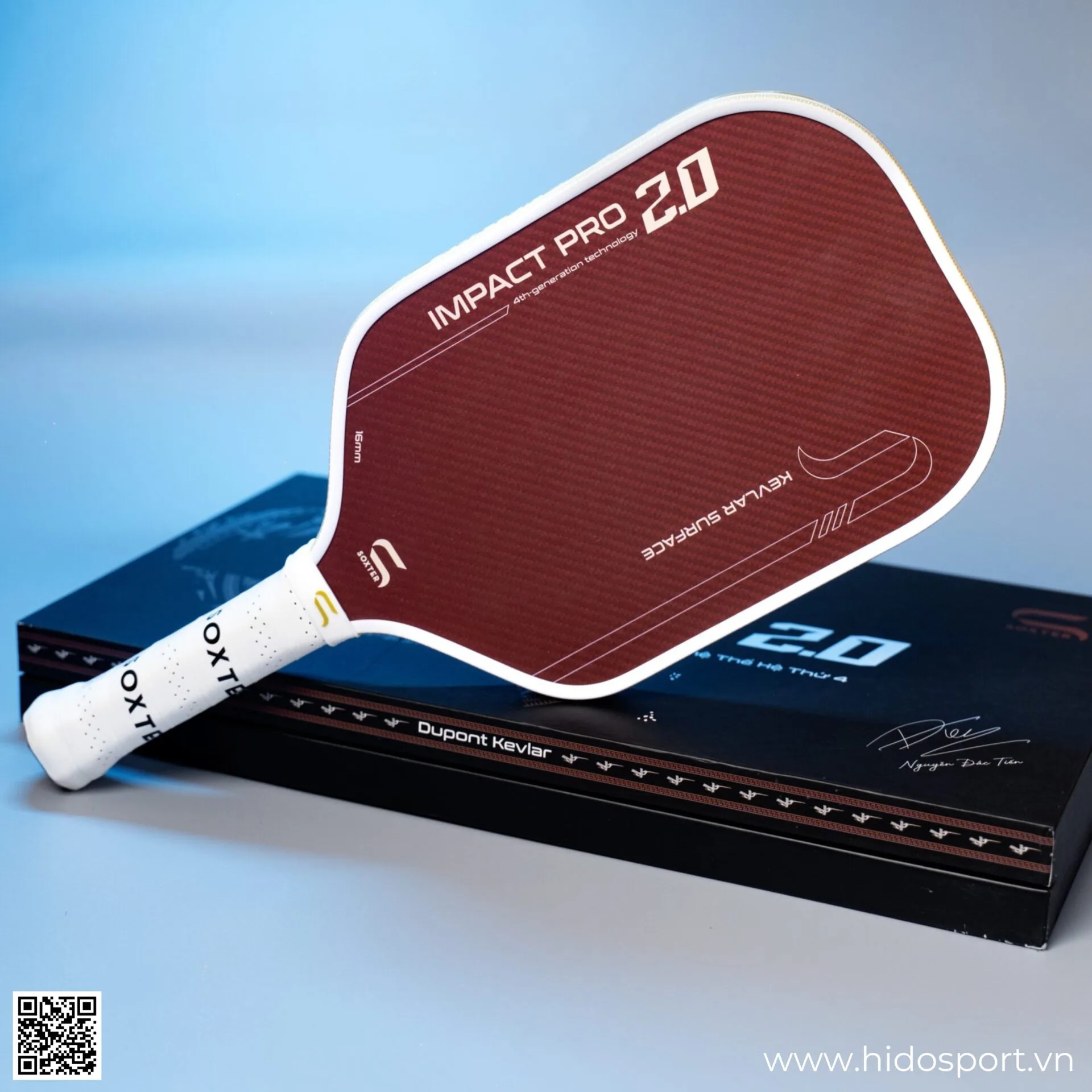 (TITLE)% Vot Pickleball Soxter Impact Pro 2 0 Chinh Hang 14mm 16mm 13