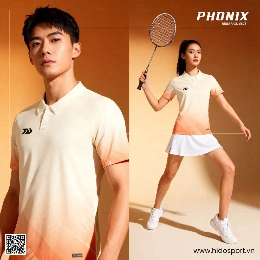 (TITLE)% Áo Polo Thể Thao Bulbal Phonix Chính Hãng 2025 - Kem