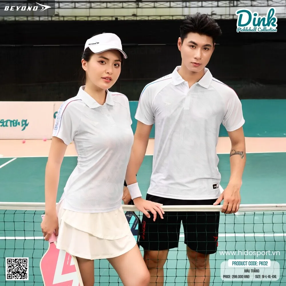 (TITLE)% Áo Polo Thể Thao Nam Nữ Beyono PK02 Chính Hãng 2025 - 1