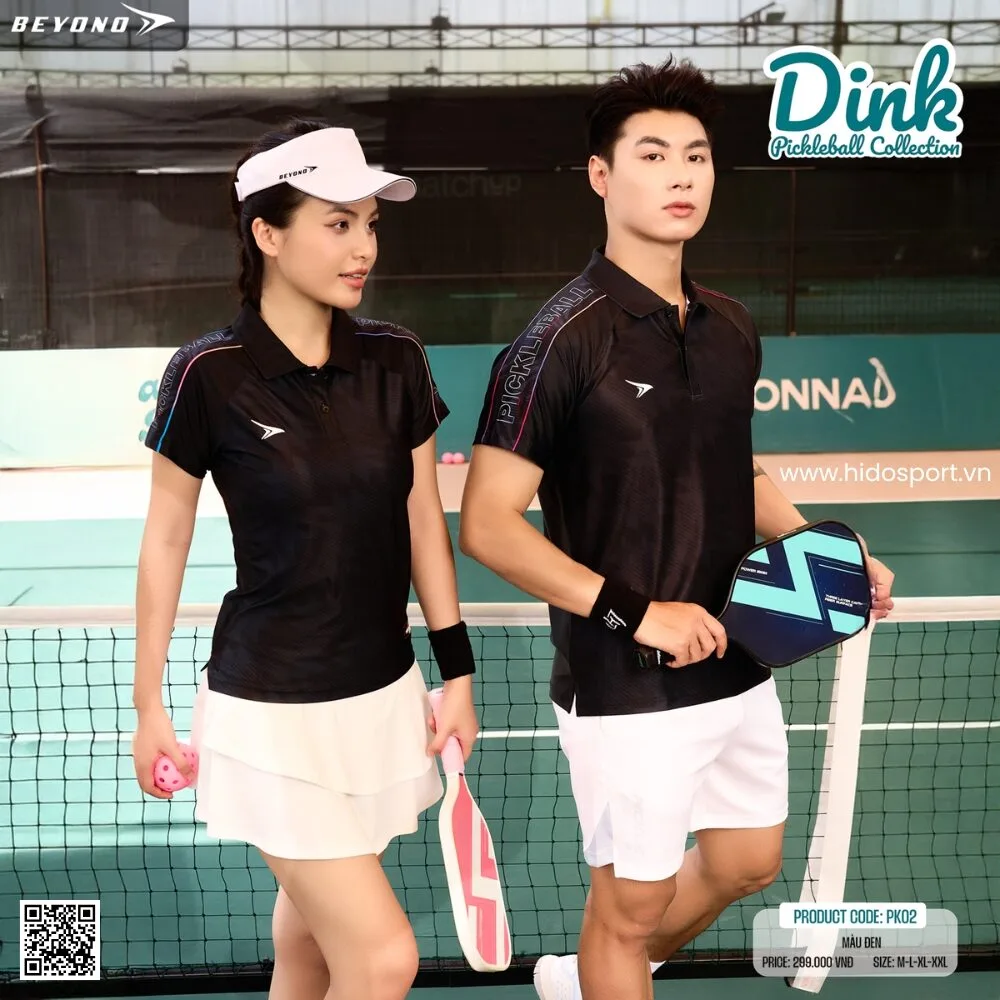 (TITLE)% Áo Polo Thể Thao Nam Nữ Beyono PK02 Chính Hãng 2025 - 3