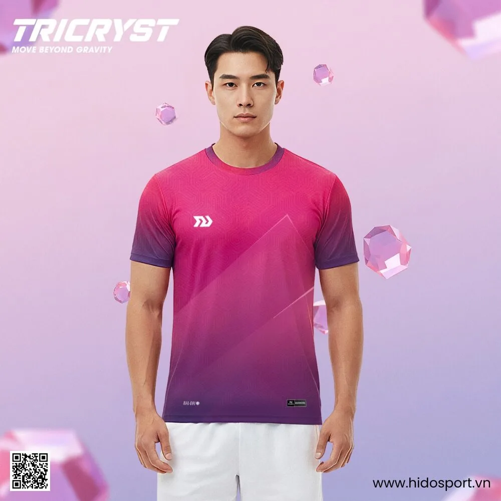 (TITLE)% Áo Thể Thao Nam Bulbal Tricryst Chính Hãng 2025 - Hồng