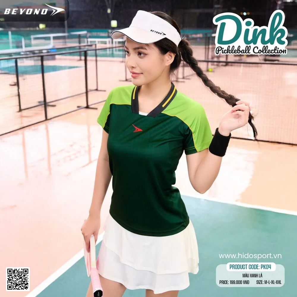 (TITLE)% Áo Thể Thao Nam Nữ Beyono PK04 Chính Hãng 2025 | BST DINK - 1