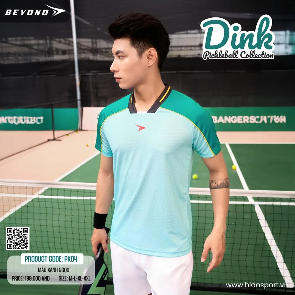 (TITLE)% Áo Thể Thao Nam Nữ Beyono PK04 Chính Hãng 2025 | BST DINK - 4