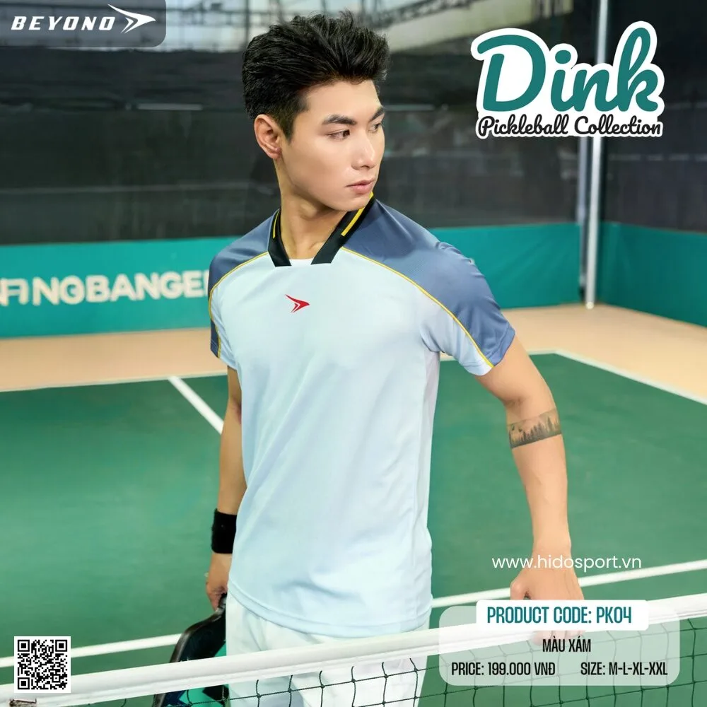(TITLE)% Áo Thể Thao Nam Nữ Beyono PK04 Chính Hãng 2025 | BST DINK - 6