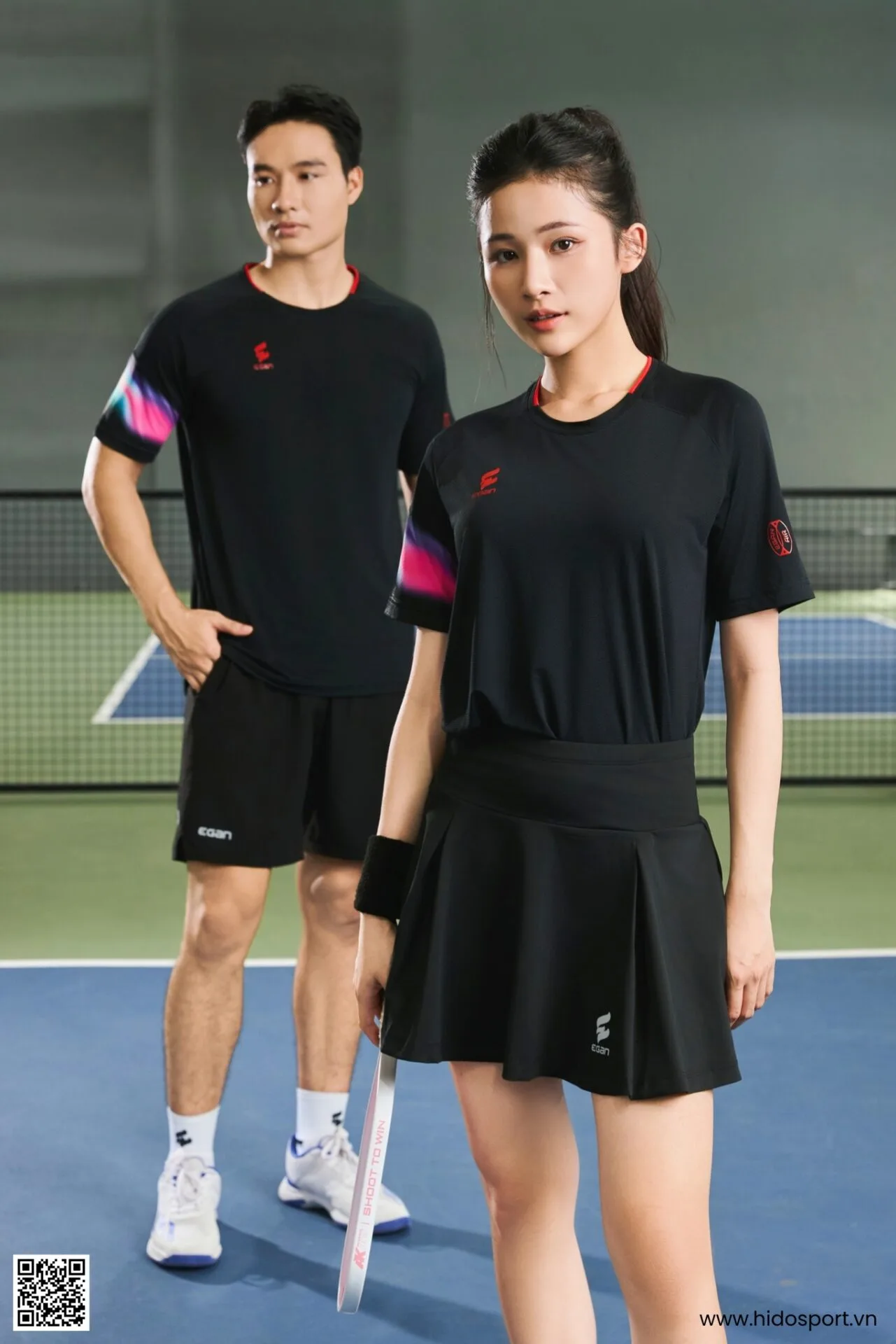 (TITLE)% Áo Thể Thao Nam Nữ Egan Air Chính Hãng 2025 - Đen