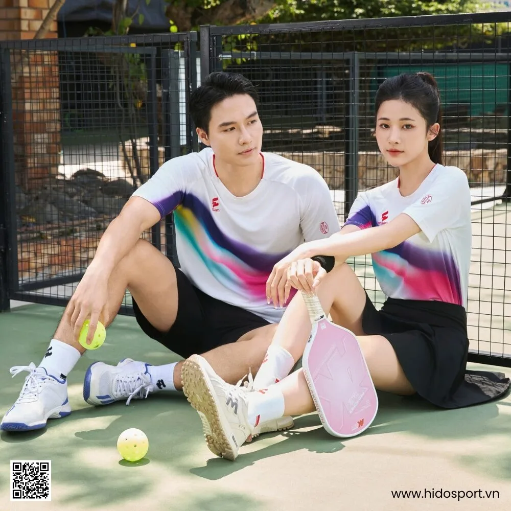 (TITLE)% Áo Thể Thao Nam Nữ Egan Air Chính Hãng 2025 - Trắng Thân Áo