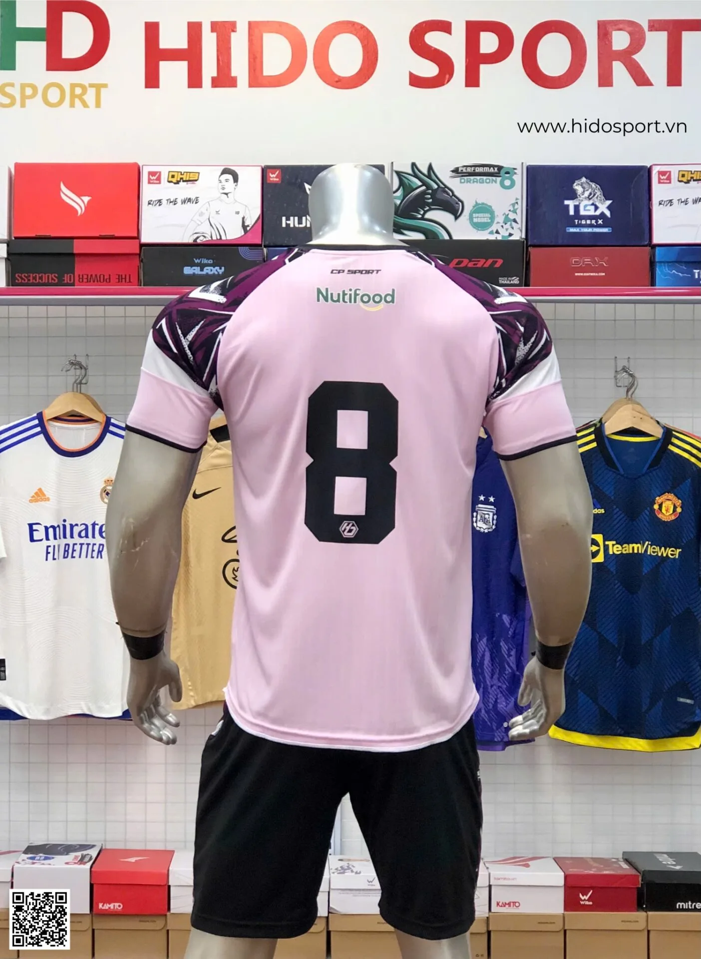 Đồng Phục Bóng Đá Nutifood 2025 Đặt In Theo Yêu Cầu - 2