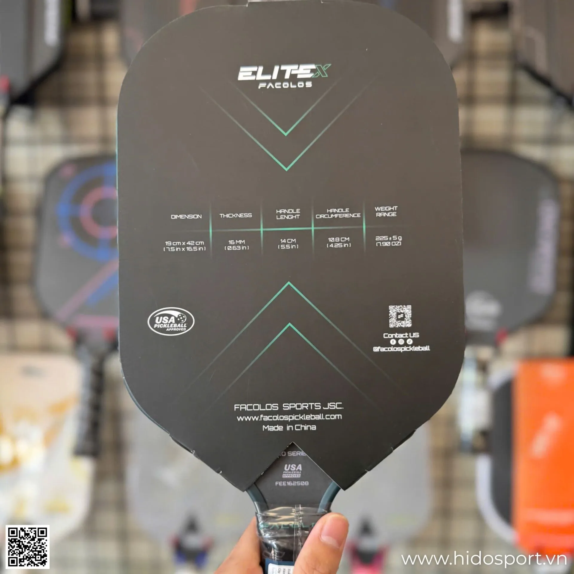 (TITLE)% Facolos Elite X Elongated Chinh Hang 14 16mm Hinh Anh 004