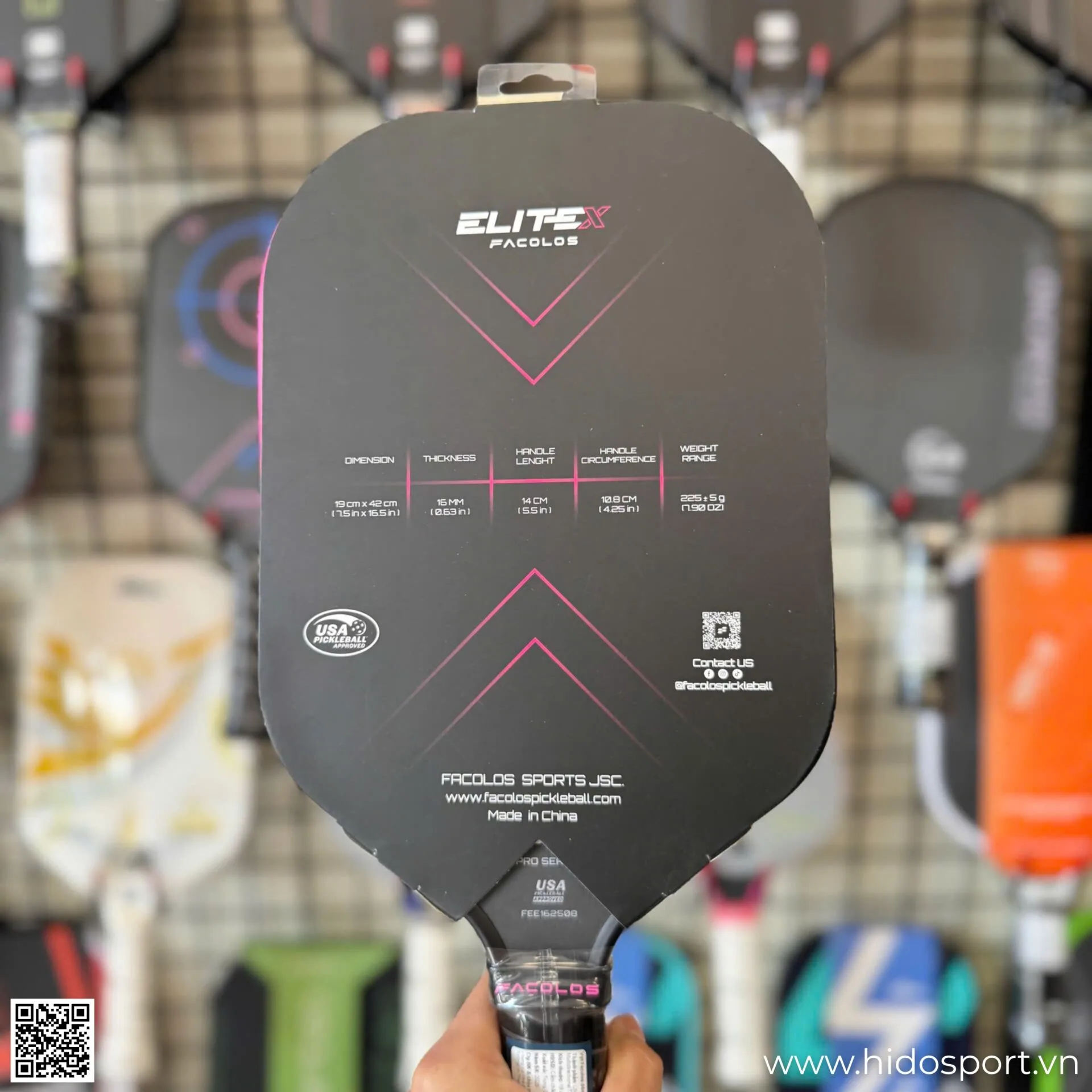 (TITLE)% Facolos Elite X Elongated Chinh Hang 14 16mm Hinh Anh 008