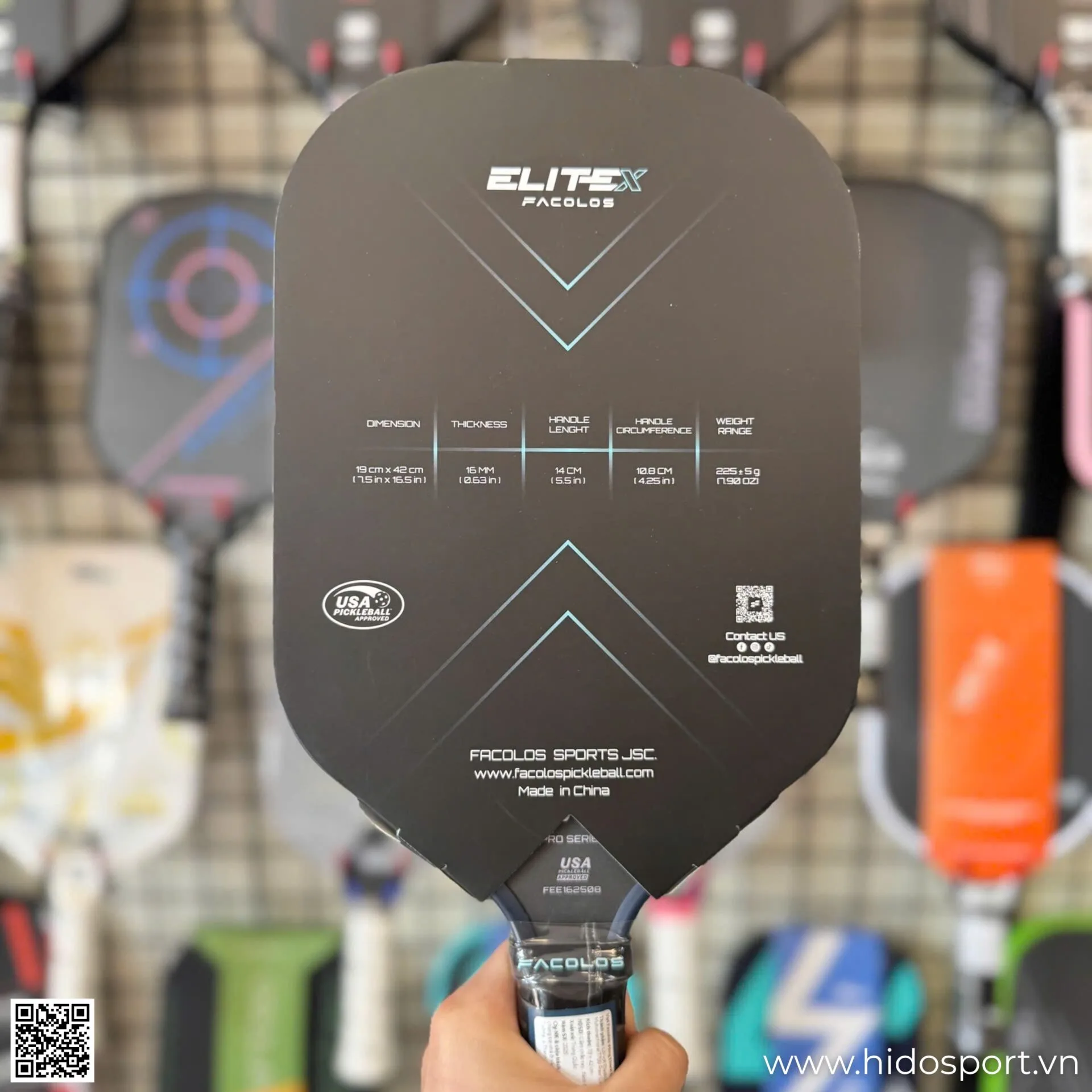 (TITLE)% Facolos Elite X Elongated Chinh Hang 14 16mm Hinh Anh 013