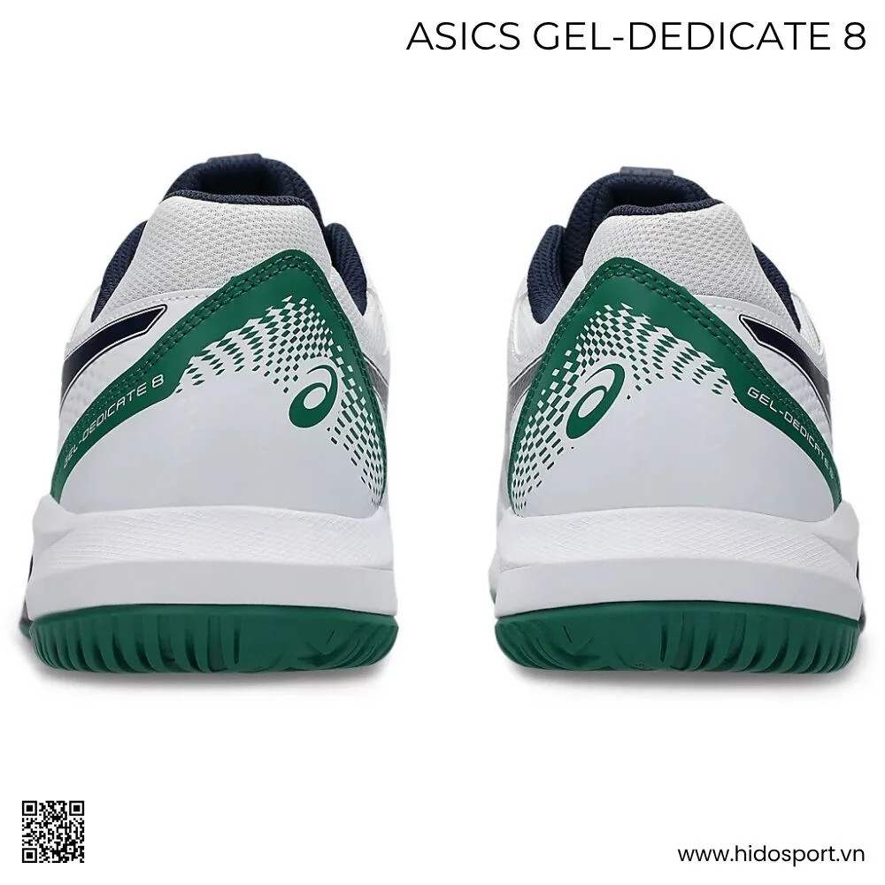 (TITLE)% Giày Pickleball ASICS Gel-Dedicate 8 Chính Hãng 2025 | Màu Trắng Xanh - 3