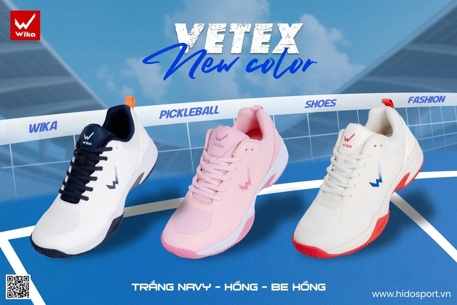 (TITLE)% Giày Pickleball Wika Vetex Quang Dương Chính Hãng 2025 - New