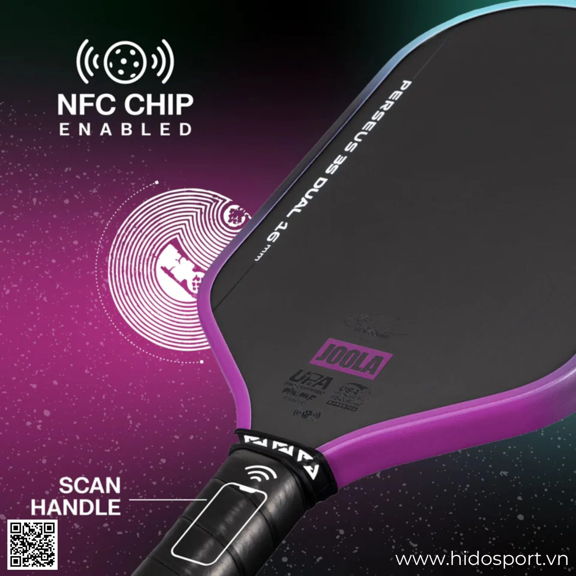 (TITLE)% Joola Perseus Gen 3s Dual Chinh Hang 14mm 16mm Hinh Anh Thuc Te 011