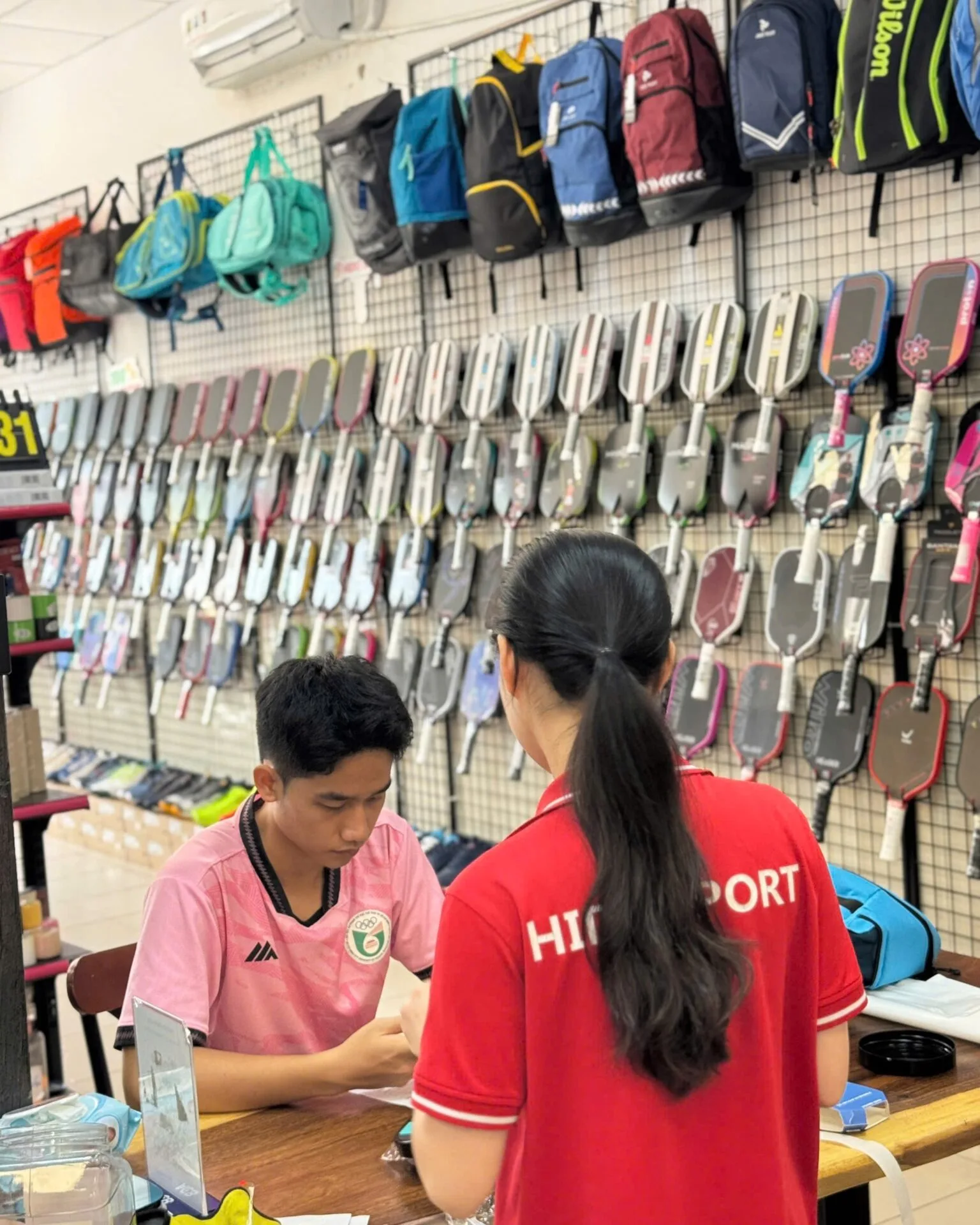 (TITLE)% mua vot pickleball chinh hang tai hido sport 10