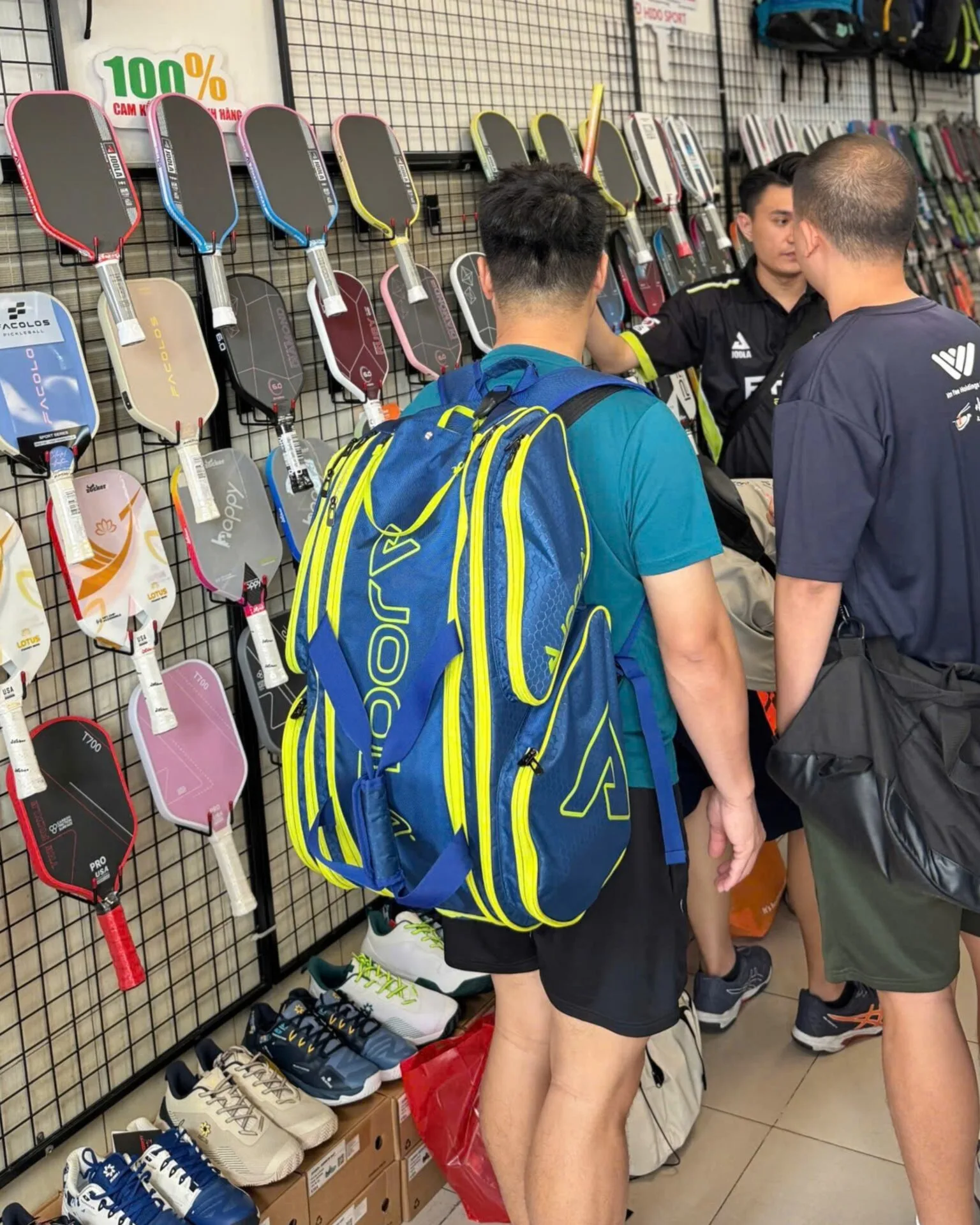 (TITLE)% mua vot pickleball chinh hang tai hido sport 14