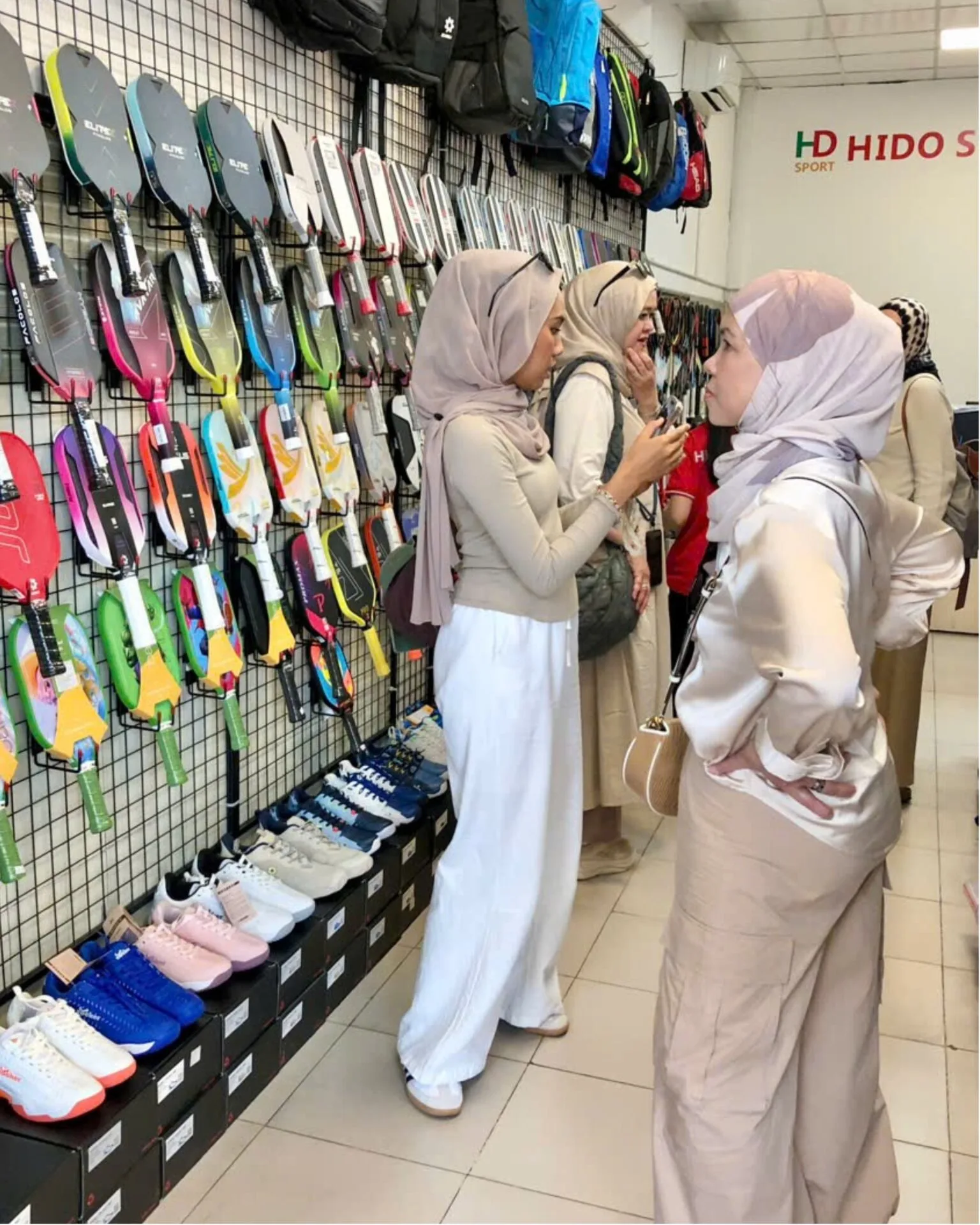 (TITLE)% mua vot pickleball chinh hang tai hido sport 18