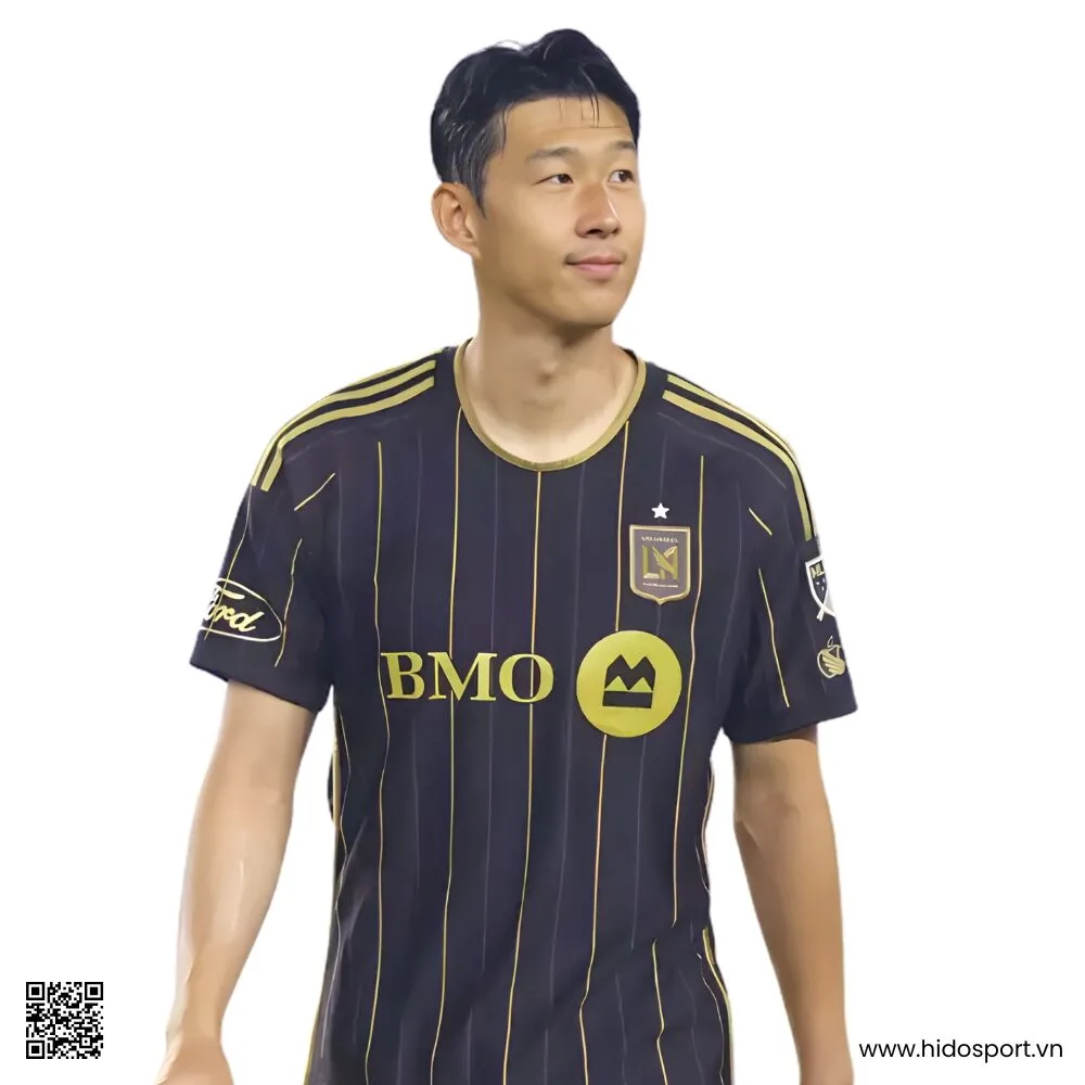Quần Áo Bóng Đá Los Angeles FC Sân Nhà 25/26 Màu Đen - HIDO SPORT