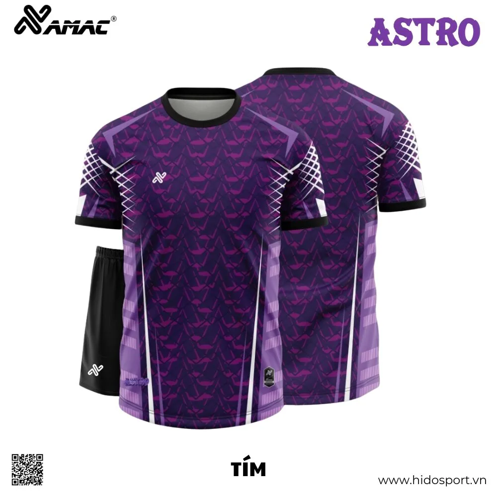 (TITLE)% BST 7 MÀU - Quần Áo Bóng Đá Thiết Kế Chính Hãng AMAC ASTRO 2025 - Tím