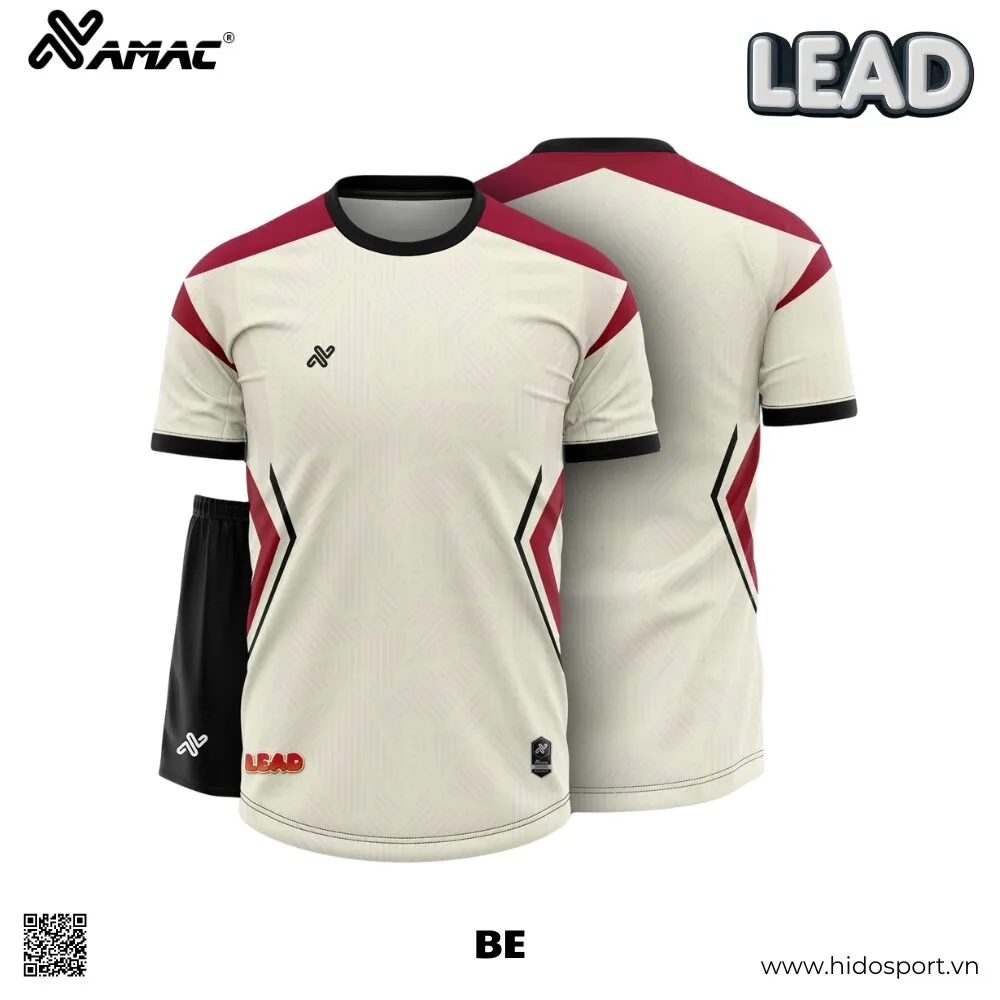 (TITLE)% BST 8 MÀU - Quần Áo Bóng Đá Thiết Kế Chính Hãng AMAC LEAD 2025 - Be