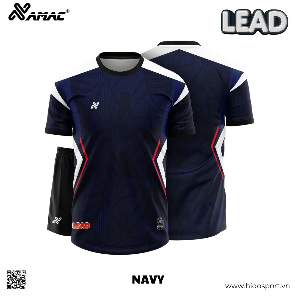 (TITLE)% BST 8 MÀU - Quần Áo Bóng Đá Thiết Kế Chính Hãng AMAC LEAD 2025 - Navy