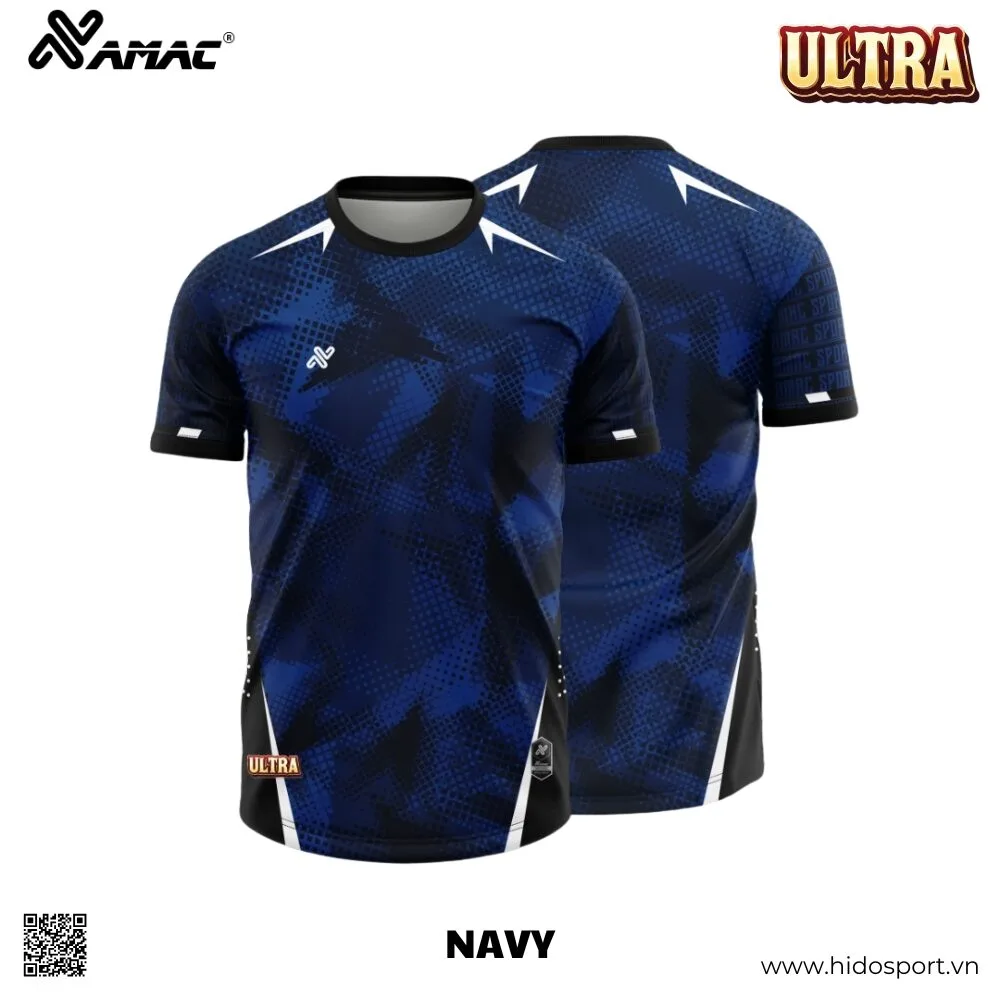 (TITLE)% BST 9 MÀU - Quần Áo Bóng Đá Thiết Kế Chính Hãng AMAC ULTRA 2025 - Navy