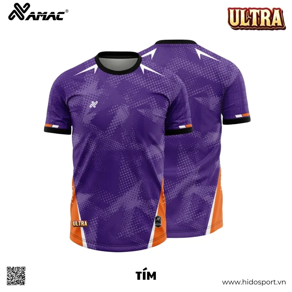 (TITLE)% BST 9 MÀU - Quần Áo Bóng Đá Thiết Kế Chính Hãng AMAC ULTRA 2025 - Tím