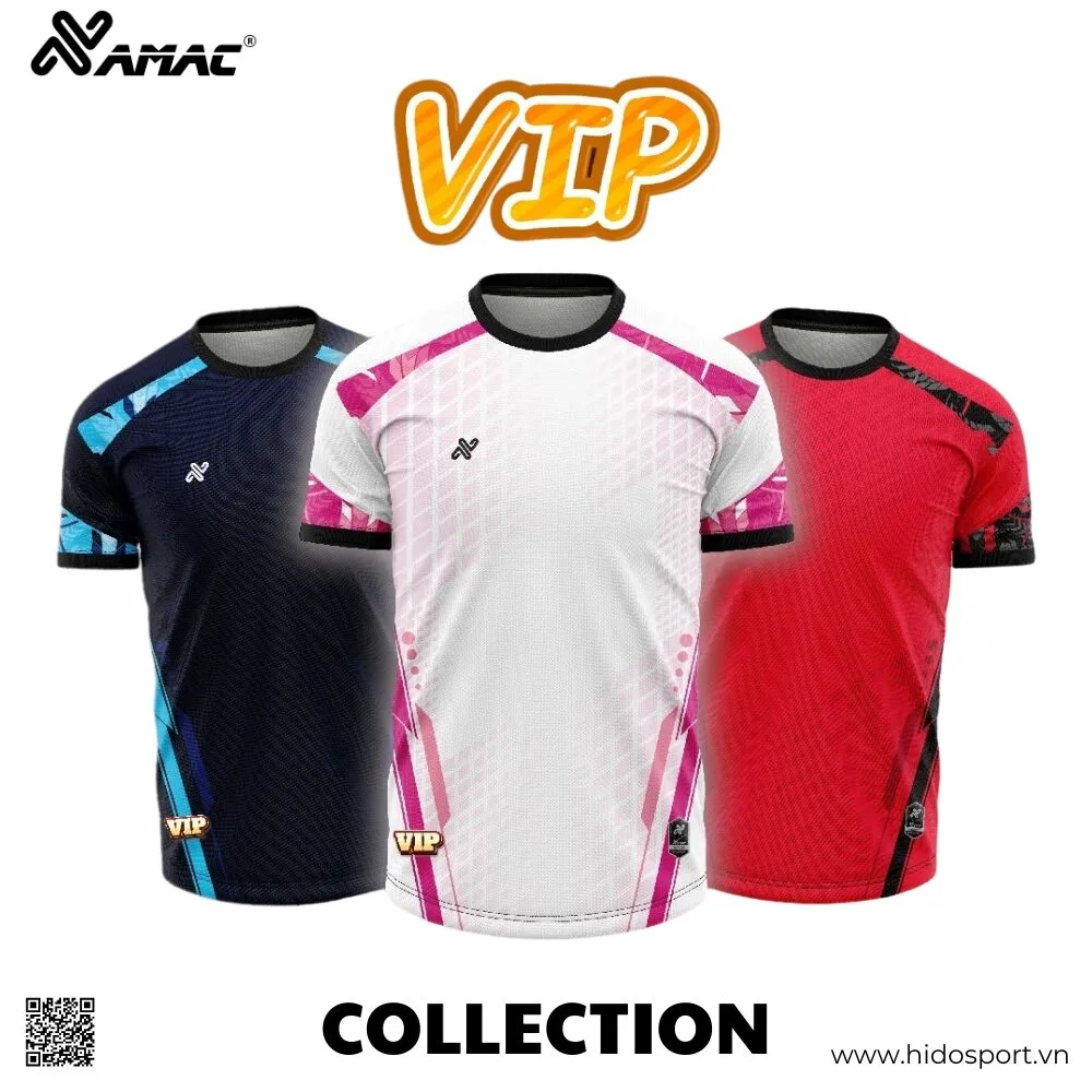 BST 8 MÀU - Quần Áo Bóng Đá Thiết Kế Chính Hãng AMAC VIP 2025 - HIDO SPORT