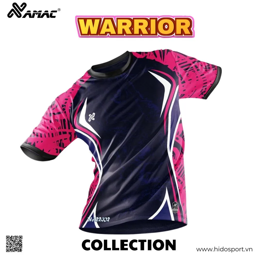 BST 10 MÀU - Quần Áo Bóng Đá Thiết Kế Chính Hãng AMAC WARRIOR 2025 - HIDO SPORT