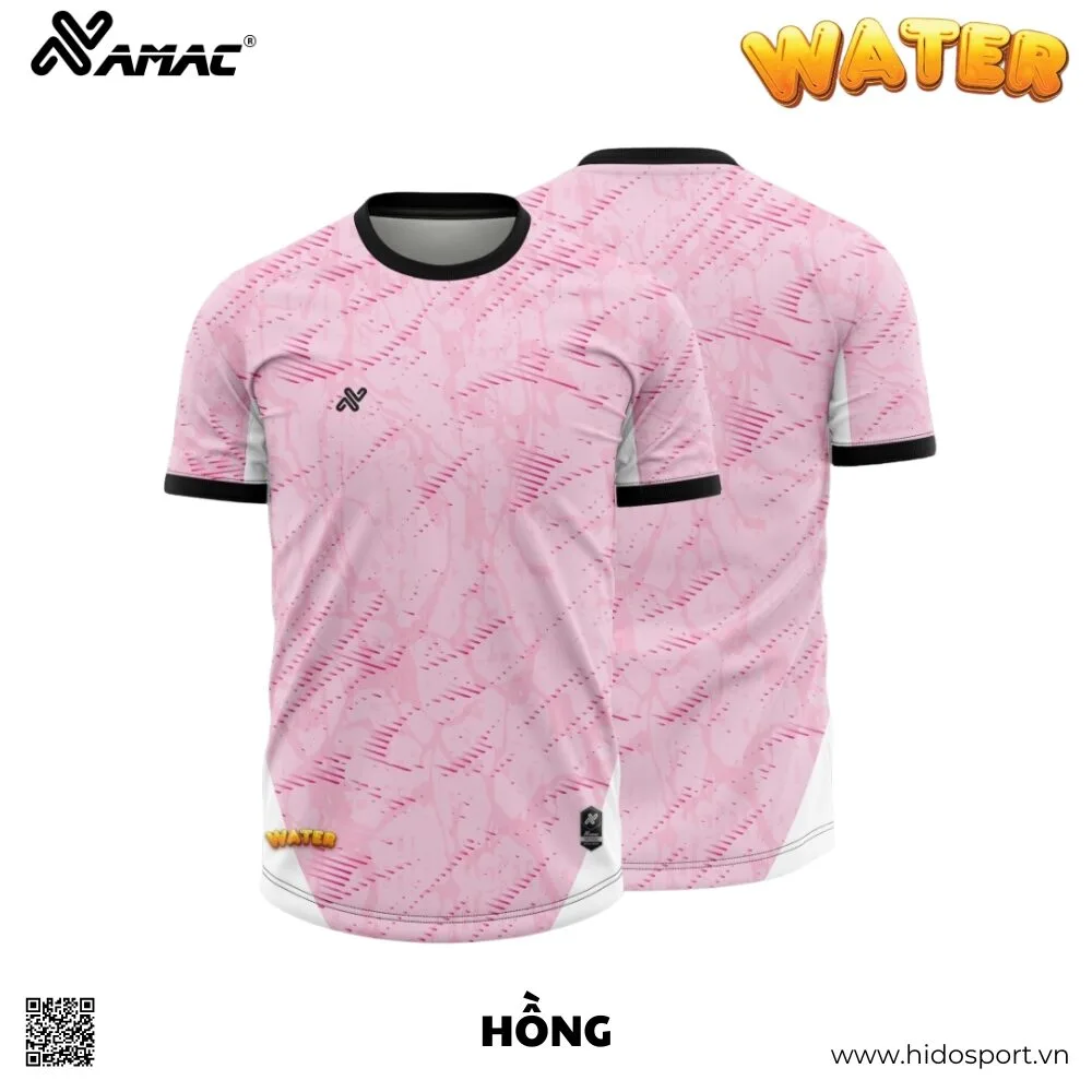 (TITLE)% BST 8 MÀU - Quần Áo Bóng Đá Thiết Kế Chính Hãng AMAC WATER 2025 - Hồng