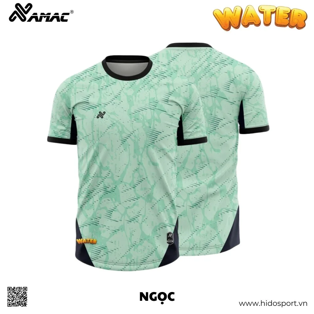 (TITLE)% BST 8 MÀU - Quần Áo Bóng Đá Thiết Kế Chính Hãng AMAC WATER 2025 - Ngọc