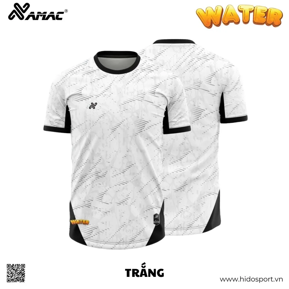 (TITLE)% BST 8 MÀU - Quần Áo Bóng Đá Thiết Kế Chính Hãng AMAC WATER 2025 - Trắng