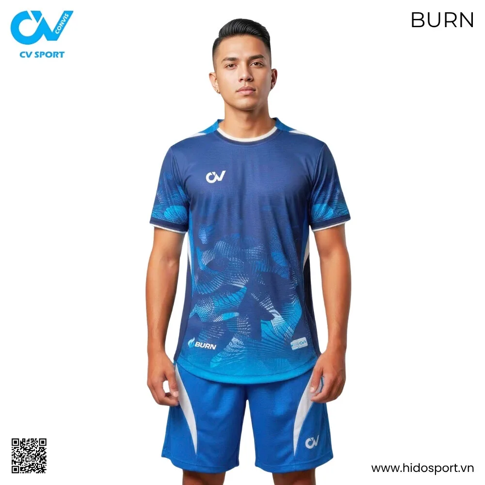 BST 6 MÀU - Quần Áo Bóng Đá Thiết Kế Chính Hãng CV BURN 2025 - HIDO SPORT